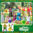 Faccito 24 Pcs Mini Fiesta Coloring Books Bulk Mexican Painting Book Small Color Drawing Booklets DIY Drawing Activity Book Heritage Celebration Coloring Booklets for Mexican Day Kids Party Favor