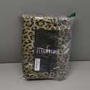 Martex Elegance 4-Piece Satin Sheets - Queen Size Luxury Hotel Quality Set - Leopard Print, Silky Soft & Smooth