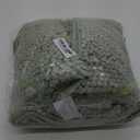 H.VERSAILTEX Sage Bathroom Rugs, Bath Mat Set of 2 Extra Thick Chenille Striped Pattern Shaggy Bath Rugs for Bath Room, Non Skid Bath Mats for Bathroom Floor (32 x 20 Plus 24 x 17 - Inches)