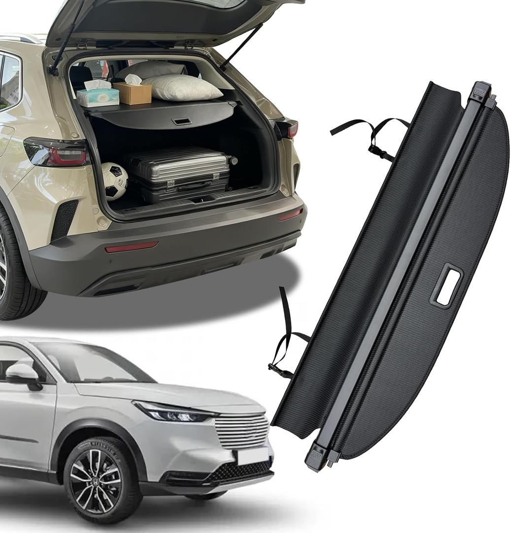 Cargo Cover for 2015-2022 HRV,Retractable Trunk Cover