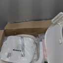 Portable Baby Highchair for Months Infants and Toddlers with 5 Point Harness Convertible Comfortable Seat for Cozy Eating Table Sit Up High Chair and Seats for Sitting Up Back Booster Feeding Chairs (white)