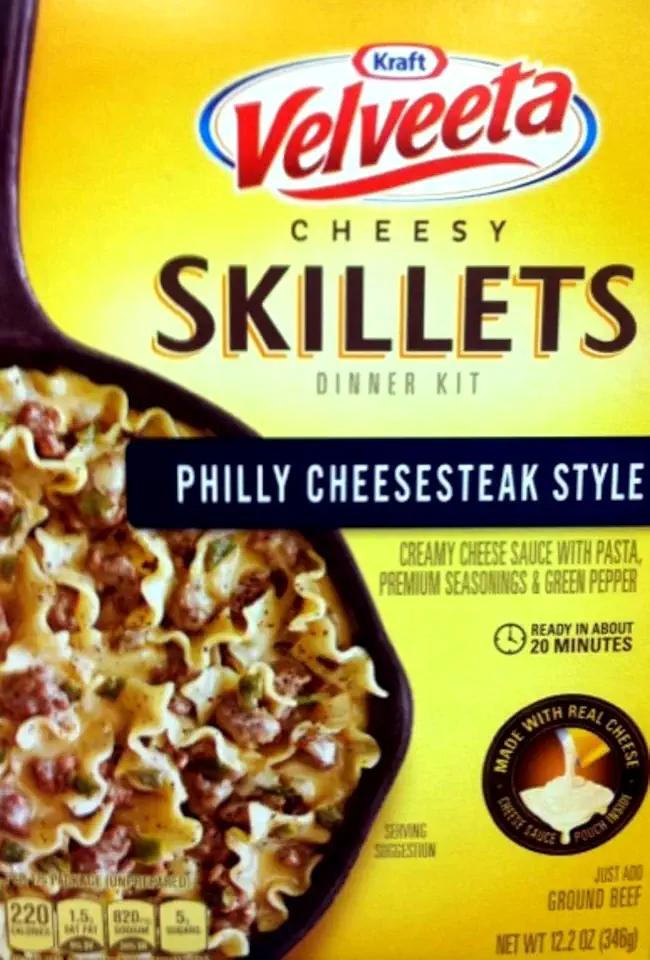 Velveeta Skillet Philly Cheesesteak Dinner Kit (Pack of 3) 12.2 oz Boxes, BBD: 22May 2026