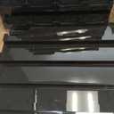 Suzile 2 Pcs 48 Business Card Holder Wall Mount 24 pockets each Business Card Display Wall with Hanging Hardware Acrylic Business Multiple Sticker Display for Office Home, 17.7'' x 15.7'', Black