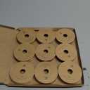 Vitalizart 3/8" x 90 Yards Organza Ribbon Set 9 Rolls x 10 Yd Sheer Ribbon for Gift Wrapping Crafts Christmas Tree Bows Wedding Invitations Wreaths Party Decor Bouquet DIY Projects (Mixed Colors)