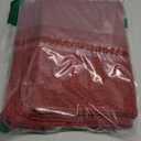 Burlap Bags with Drawstring, 8x12" Burlap Favor Sacks with Tags and String (Lot of 10) for Wrapping Favors or Gifts, Birthday, Wedding, Halloween Party or Household Use(Red)