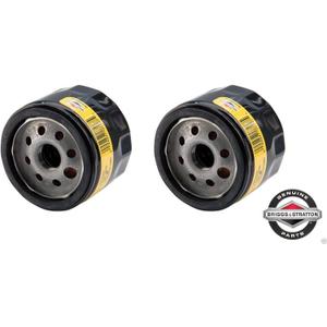 Briggs & Stratton 2 Pack Oil Filter, Genuine Replacement Part 492932, Compatible with Lawn Mower