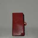 XcaseBar for iPhone 15 Plus 6.7" Wallet case with Zipper Credit Card Holder RFID Blocking,Flip Folio Book PU Leather Shockproof Strap Protective Cover Women Men for Apple 15Plus Phone case Red