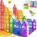 Coodoo Magnetic Tiles Kids Toys STEM Magnet Toy for Toddler Magnetic Blocks Building Preschool Learning Sensory Montessori Toys for 3+ Year Old Boys and Girls, Safe Creativity Toddler Kids Toy 36 Piece Set