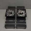 DASTOR Dusk to Dawn Outdoor Wall Lights, 2-Layer Up Down Outdoor House Lights, Waterproof Exterior Sconce Wall Lighting Fixtures for Porch Garage (Cool White)