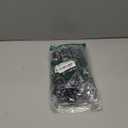 Zcaukya 6FT Halloween Plastic Chains-Costume Accessories, Fake Black Chain Links for Decor Haunted House, Prisoner Theme, Scary Party Horror Props