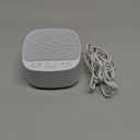 Magicteam Sleep Sound White Noise Machine with 40 Natural Soothing Sounds and Memory Function 32 Levels of Volume Powered by AC or USB and Sleep Timer Sound Therapy for Baby Kids Adults (B-White)