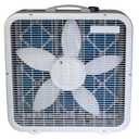 Lasko Air Flex 2-in-1 20-inch Box Fan and Air Purifier in One with 3 Speeds, FF305, White