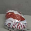 Jetec 9 Pcs 24 Inch 16 Inch Giant Inflatable Christmas Balls Ornaments Large PVC Inflatable Ball Decorations for Xmas Tree Holiday Yard Lawn Porch Outdoor (Red and White, Candy Cane)