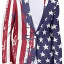 Dremagia Blazer for Men Regular Fit Suit Jacket Sport Coats with Pocket One Button Formal Dress Jacket, XL