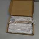 Alzassbg 10 Pack Champagne Bronze Cabinet Pulls, 5 Inch(128mm) Hole Centers Knurled Cabinet Handles Kitchen Hardware for Cabinets and Drawers AL3087BRG