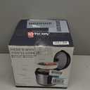 AROMA Professional Digital Rice Cooker, 10-Cup (Uncooked) / 20-Cup (Cooked), Multicooker, Slow Cooker, Steamer, Oatmeal Cooker, Egg Cooker, STS, 5 Qt, Gray, ARC-5200SG