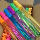 Bubble Wand, 72 Pcs Bubble Wands Bulk in 6 Colors, Bubble Party Favors for Kids, Summer Toys, Indoor Outdoor Activity, Themed Birthday, Wedding, for Girls & Boys