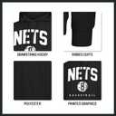 Ultra Game Men' s NBA Official Super Soft Teamster Hoodie Sweatshirt (Large)