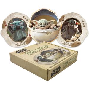 AQUARIUS Star Wars Playing Cards - The Mandalorian 'Baby Yoda' The Child Shaped Deck of Cards for Your Favorite Card Games - Officially Licensed Star Wars Merchandise & Collectibles