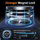 Magnetic for iPhone 17 Pro Max Case, [Matte Solid Color] [Full Camera Protection] Protective Case for iPhone 17 Pro Max - Deep Blue