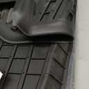 LASFIT Floor Mats & Trunk Mat with Backrest Mat for Honda Pilot 2023-2025 2026, Split & One-Piece Foldable Seating All Weather TPE Floor Liners 1st & 2nd & 3rd Row & Cargo Mat with Seatback Mat, Black