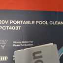 Enhulk Rechargeable Handheld Cordless Pool Vacuum for Above Ground Pool and Inground Pool, 60-Minute Runtime,Powerful Suction up to 18.5 gallons/min, Efficient Leaf and Debris Removal, PC10 Pro
