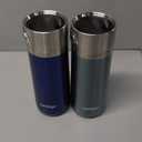 The Luxe Vacuum Insulated Stainless Steel Travel Mug, 14 oz., Monaco and Cotton Candy 2 Pack (Monaco/Cotton Candy), larg