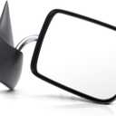 For Dodge Ram 1500/2500/3500/4000 Door Mirror 1994 1995 1996 1997 Passenger Side | Manual | Replacement For CH1321114 | 55022240