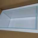 11.9 Gallon Rimless Low‑Profile Aquarium, Long Shallow Rimless Fish Tank