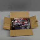 4" Inch Smoked Amber LED Front Grille Marker Lights Kit, 4Pcs 4 Inch Amber Full LED Center Grille Grill Running/Position Light Sealed 9 LEDs Pickup Trucks, 4"x1" RV Camper Boat Uitility Strip Bar 12V