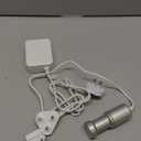 Portable Ultrasonic Sonic Soak Cleaner for Cloth/Underclothes/Socks, White, CE-9600