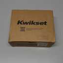 Kwikset Halifax Interior Passage Door Handle, Lever For Closet and Hallway Doors, Reversible Non-Locking Handle Lever, Matte Black, with Microban Protection, Square Rose (1 Pack)