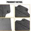 SecosAutoparts Rear Engine Splash Shield Guard Under Cover Compatible with Audi SQ5 Q5 2018-2024 Replace# 80B863822A