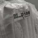 10 Pack White Round Tablecloths, 120 Inch Stain Resistant and Wrinkle Polyester Fabric Washable Table Clothes Cover for Kitchen Dining, Wedding, Reception Banquet, Birthday Party, Buffet Restaurant