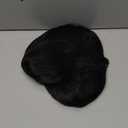 Long Straight Remy Hair Wigs Natural Black Heat Resistant Fiber Hair Full Machine Wig with Bangs Cosplay Party Wig For Fashion Women (24 Inch)