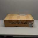 Vibration Plate Exercise Machine Weight Loss, Full Body Workout Vibration Plate Lymphatic Drainage, 199 Adjustable Speeds Power Shaping Vibrating Plate 450 Lbs Capacity Fitness Platform (White)