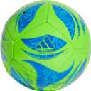 adidas MLS Soccer Ball (3, Green/Glory Blue/Solar Blue)