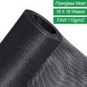 Fiberglass Window Screen Roll 36in x 100ft DIY Custom Screens Replacement Mesh for Windows Doors Patio Screens Premium Pet Proof Screen Porch Screen for Outdoor Kitchens Tree Houses Pool Houses