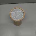 HD 8IN WOOD CANDLE HOLDER