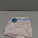 Vanity Fair Women's Underwear Perfectly Yours Traditional Cotton Brief Panties (9, Nylon - Pink/Blue/Candleglow)