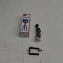 GPX 7 Inch Micro Smartphone Tripod, Includes Smartphone Adapter and Mounting Adapter, Max Height 6.1 Inches (TPD78B), Black