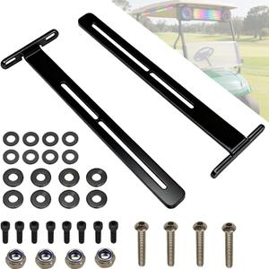 Soundbar Mounting T-Bracket, Golf Cart Speaker Mount, for SE18, SE26, SEB26, SEDS32 Soundbars, Golf Cart Accessories, T-Shaped Speaker Mounting Bracket Kit, Sound bar Mount T-Bracket