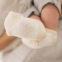 Burt's Bees Baby Baby Socks Ankle or Crew Height Made with Soft Organic Cotton - 3 Packs With Non-Slip Grips for Babies and Newborn Babies, 2T-3T