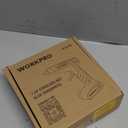 WORKPRO 7.2V Cordless Hot Melt Glue Dispenser, Rechargeable Fast Preheating Glue Dispenser Kit with 20 Pc Premium Mini Glue Stick, Automatic-Power-Off for Art, Craft, Decoration, USB Type-C Cable Included (White)