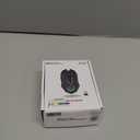 UHURU Wireless Gaming Mouse Up to 12000 DPI, Rechargeable USB-C Wireless Mouse with 7 Buttons 7 Dynamic LED Color Ergonomic Programmable MMO RPG for PC Laptop, Compatible with Windows Mac