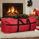 DoYiKe Extra Large Storage Duffle Bag with Zippers and Handles, Big Foldable Duffle Bag for Travel, 280L - 50"l x 15"w x 23"h