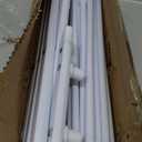 STARLATTA Foldable Drying Rack Clothing, 3 Tier Portable Clothes Drying Racks for Indoor & Outdoor, Anti-Rust Compact Laundry Rack Collapsible, White 28" D x 10" W x 35" H