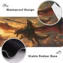Mouse Pad,Desk Pad, Gaming Mouse Pad,Keyboard Mat Office Desk Decor Accessories (Dragon Knight)