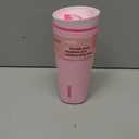Owala SmoothSip Slider Insulated Stainless Steel Coffee Tumbler, Reusable Iced Coffee Cup, Hot Coffee Travel Mug, BPA Free 20 oz, Pink (Pucker Up)