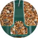 Jealoeur Bird Feeders for Outdoors Hanging Bird Feeder Wild Birds Seed, Green